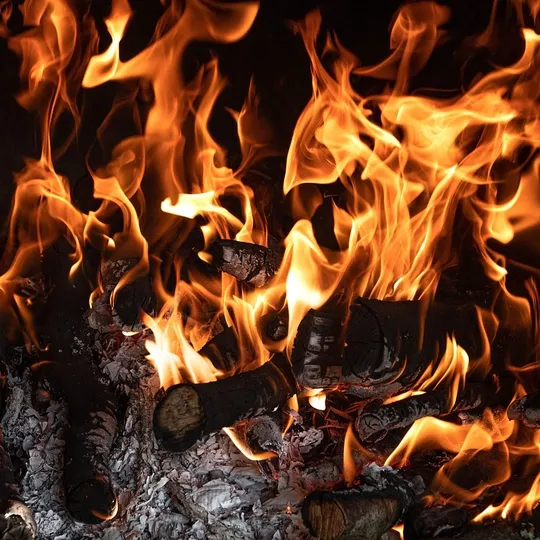 Cozy by the fire